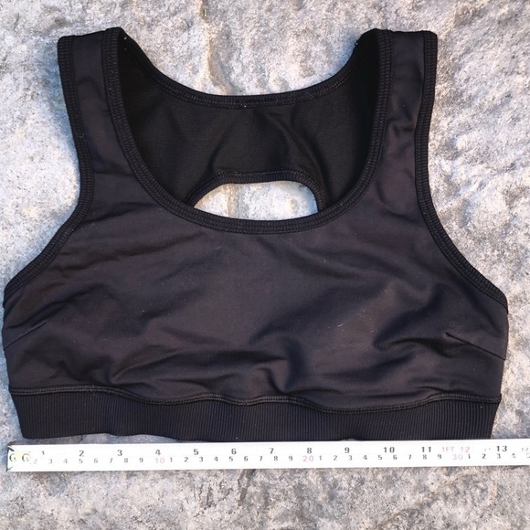 Lululemon athletica black sport bra size S - Picture 1 of 6